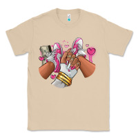 Mushroom Pink and white sneaker girl Classic Tee - RanaPortraitStore