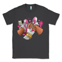 Smoke Pink and white sneaker girl Classic Tee - RanaPortraitStore