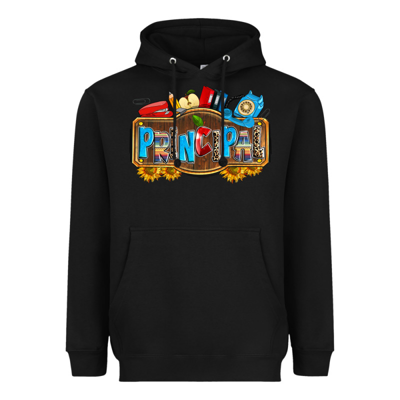 Principal Heavyweight Hoodie by Zillion Design Studio | Teevron