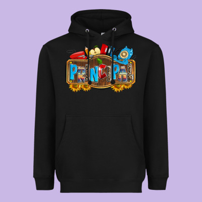 Principal Heavyweight Hoodie Designed By Zillion Design Studio