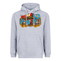 Heather Grey principal Heavyweight Hoodie - Zillion Design Studio