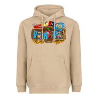 Mushroom principal Heavyweight Hoodie - Zillion Design Studio