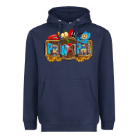 Navy principal Heavyweight Hoodie - Zillion Design Studio