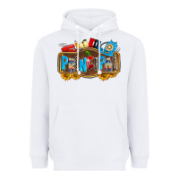 White principal Heavyweight Hoodie - Zillion Design Studio