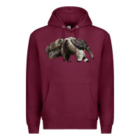 Burgundy anteaters Premium Hoodie - LillyAllenDesigns