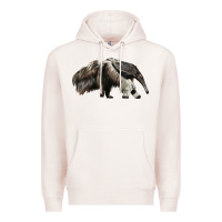 Pale Pink anteaters Premium Hoodie - LillyAllenDesigns