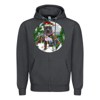 Smoke Pitbull And Farm Zipper Hoodie - RanaPortraitStore