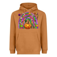 Meerkat Halloween Rainbow Heavyweight Hoodie - texasbilliewilder