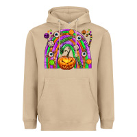 Mushroom Halloween Rainbow Heavyweight Hoodie - texasbilliewilder