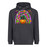 Smoke Halloween Rainbow Heavyweight Hoodie - texasbilliewilder