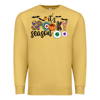 Antique Gold spooky Premium Sweatshirt - CowhideDigitalArt