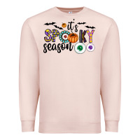 Pale Pink spooky Premium Sweatshirt - CowhideDigitalArt