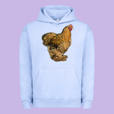 Cochin Chicken Urban Hoodie Designed By Lillyallendesigns
