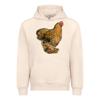 Sandshell Cochin Chicken Urban Hoodie - LillyAllenDesigns