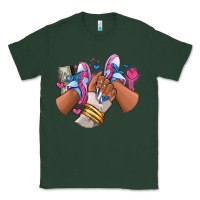 Sports Green Pink and blue sneaker girl Classic Tee - RanaPortraitStore