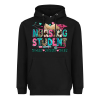 Black nursing student Heavyweight Hoodie - Zillion Design Studio