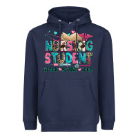 Navy nursing student Heavyweight Hoodie - Zillion Design Studio