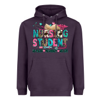 Plum nursing student Heavyweight Hoodie - Zillion Design Studio
