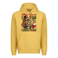 Antique Gold when you're dead inside but it's christmas Premium Hoodie - Jasminsmagicworld