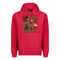 Cardinal when you're dead inside but it's christmas Premium Hoodie - Jasminsmagicworld