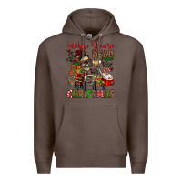 Coffee when you're dead inside but it's christmas Premium Hoodie - Jasminsmagicworld