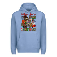 Colony Blue when you're dead inside but it's christmas Premium Hoodie - Jasminsmagicworld
