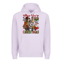 Lilac when you're dead inside but it's christmas Premium Hoodie - Jasminsmagicworld