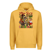 Mustard when you're dead inside but it's christmas Premium Hoodie - Jasminsmagicworld