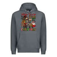 Rock when you're dead inside but it's christmas Premium Hoodie - Jasminsmagicworld