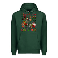 Sports Green when you're dead inside but it's christmas Premium Hoodie - Jasminsmagicworld