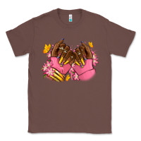 Chestnut Pink afro nails Classic Tee - RanaPortraitStore
