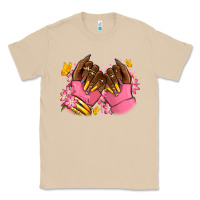 Mushroom Pink afro nails Classic Tee - RanaPortraitStore