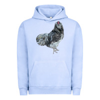 Pigment Grape Ice Ameraucana Rooster Urban Hoodie - LillyAllenDesigns