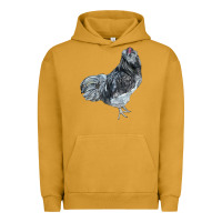 Pigment Peanut Butter Ameraucana Rooster Urban Hoodie - LillyAllenDesigns