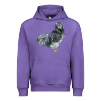 Tulip Ameraucana Rooster Urban Hoodie - LillyAllenDesigns