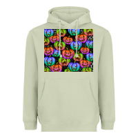 Matcha Halloween Pumpkins Heavyweight Hoodie - texasbilliewilder