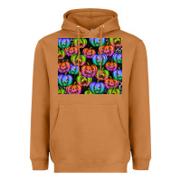 Meerkat Halloween Pumpkins Heavyweight Hoodie - texasbilliewilder