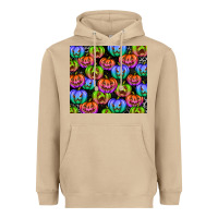 Halloween Pumpkins Heavyweight Hoodie | Teevron