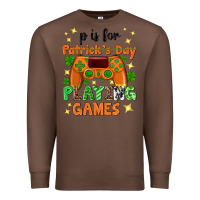 Chestnut P is Patrick's Day playing games Premium Sweatshirt - Neo Western
