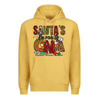 Antique Gold santa’s favorite cna Premium Hoodie - Jasminsmagicworld