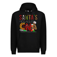 Black santa’s favorite cna Premium Hoodie - Jasminsmagicworld