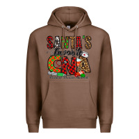 Chestnut santa’s favorite cna Premium Hoodie - Jasminsmagicworld