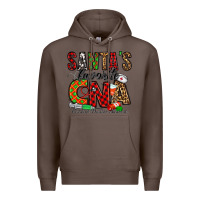 Coffee santa’s favorite cna Premium Hoodie - Jasminsmagicworld