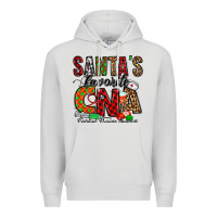 Dove Grey santa’s favorite cna Premium Hoodie - Jasminsmagicworld