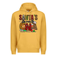 Mustard santa’s favorite cna Premium Hoodie - Jasminsmagicworld