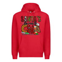 Red santa’s favorite cna Premium Hoodie - Jasminsmagicworld