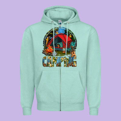 Zipper Hoodie camping