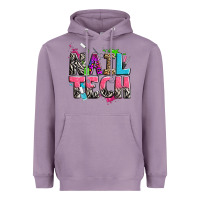 Lavender nail tech Heavyweight Hoodie - Zillion Design Studio