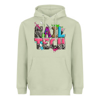 Matcha nail tech Heavyweight Hoodie - Zillion Design Studio