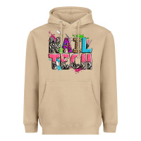 Mushroom nail tech Heavyweight Hoodie - Zillion Design Studio